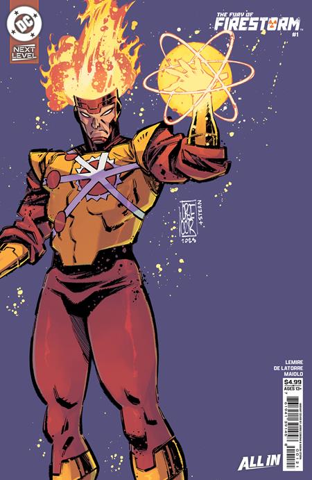 FURY OF FIRESTORM #1 (OF 6) CVR D JORGE CORONA NEXT LEVEL CARD STOCK VAR (08 Apr Release)