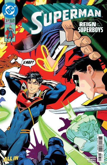 SUPERMAN #37 CVR A DAN MORA (THE REIGN OF THE SUPERBOYS) (22 Apr Release)