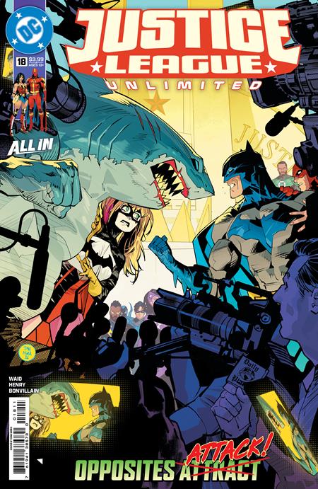 JUSTICE LEAGUE UNLIMITED #18 CVR A DAN MORA (DC K.O.) (22 Apr Release)