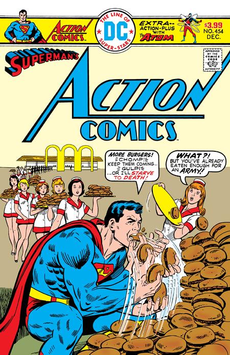 ACTION COMICS #454 FACSIMILE EDITION CVR A BOB OKSNER (08 Apr Release)