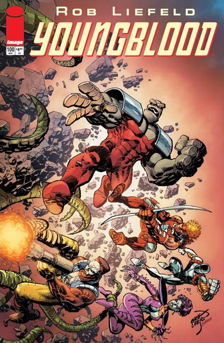 YOUNGBLOOD #100 CVR E ERIK LARSEN VAR (10 Jun Release)