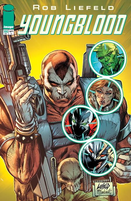YOUNGBLOOD #100 CVR O ROB LIEFELD & TODD MCFARLANE IMAGE VAR (10 Jun Release)