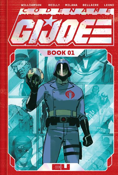 CODENAME GI JOE DLX EDITION HC BOOK 01 DIRECT MARKET EXCLUSIVE ANDREA MILANA & ANNALISA LEONI SPOT FOIL CVR (Backorder, Allow 4-5 Weeks)