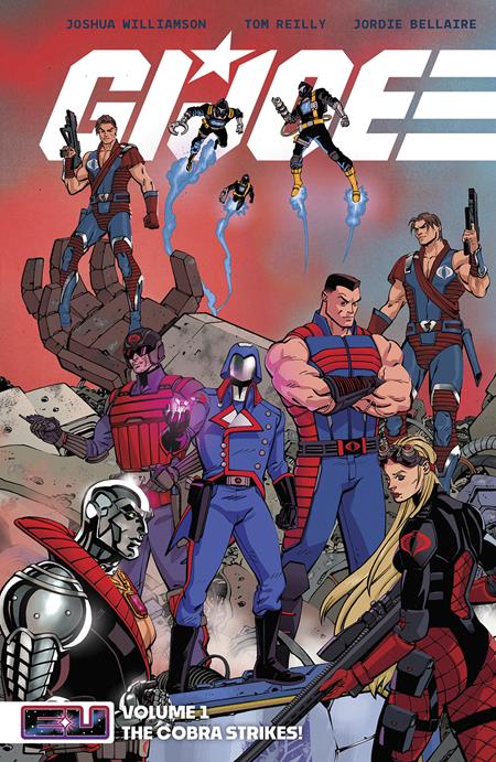 GI JOE TP VOL 01 THE COBRA STRIKES DIRECT MARKET EXCLUSIVE TOM REILLY RED CVR (Backorder, Allow 4-5 Weeks)