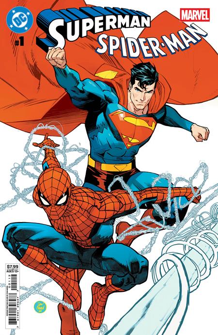 DC MARVEL SUPERMAN SPIDER-MAN #1 (ONE SHOT) Second Printing Cvr A Dan Mora (Limit 1 per person)