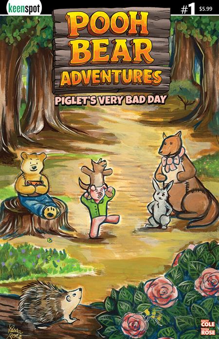 POOH BEAR ADVENTURES PIGLETS VERY BAD DAY #1 (ONE SHOT) CVR A TESSA ROSE (Backorder, Allow 4-5 Weeks)