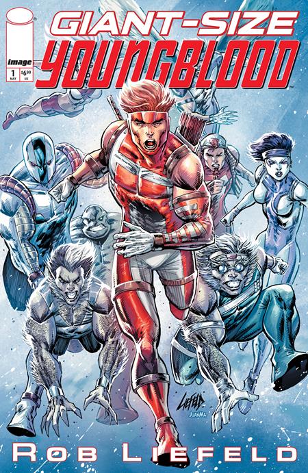 GIANT SIZE YOUNGBLOOD (ONE SHOT) CVR A ROB LIEFELD (22 Jul Release)