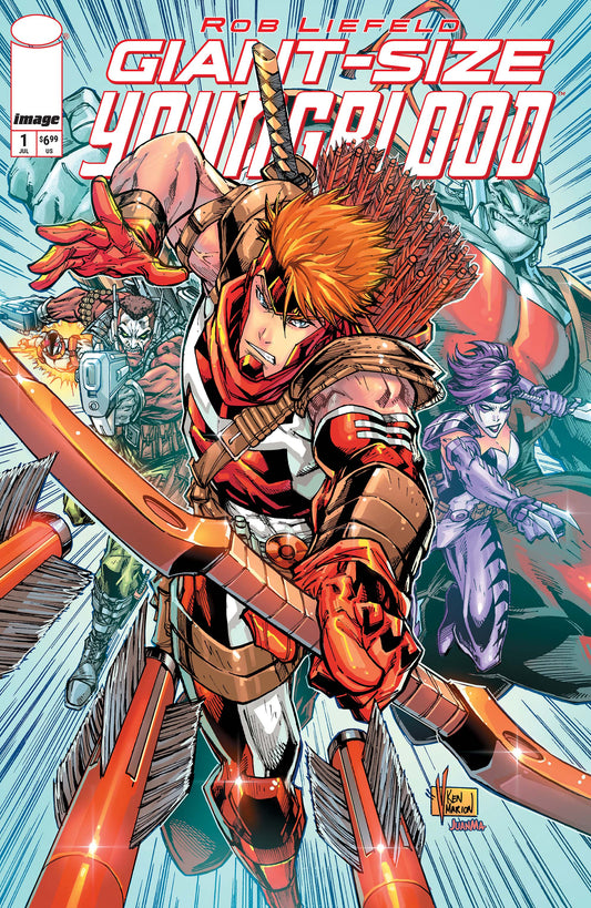 GIANT SIZE YOUNGBLOOD (ONE SHOT) CVR C V KEN MARION VAR (22 Jul Release)