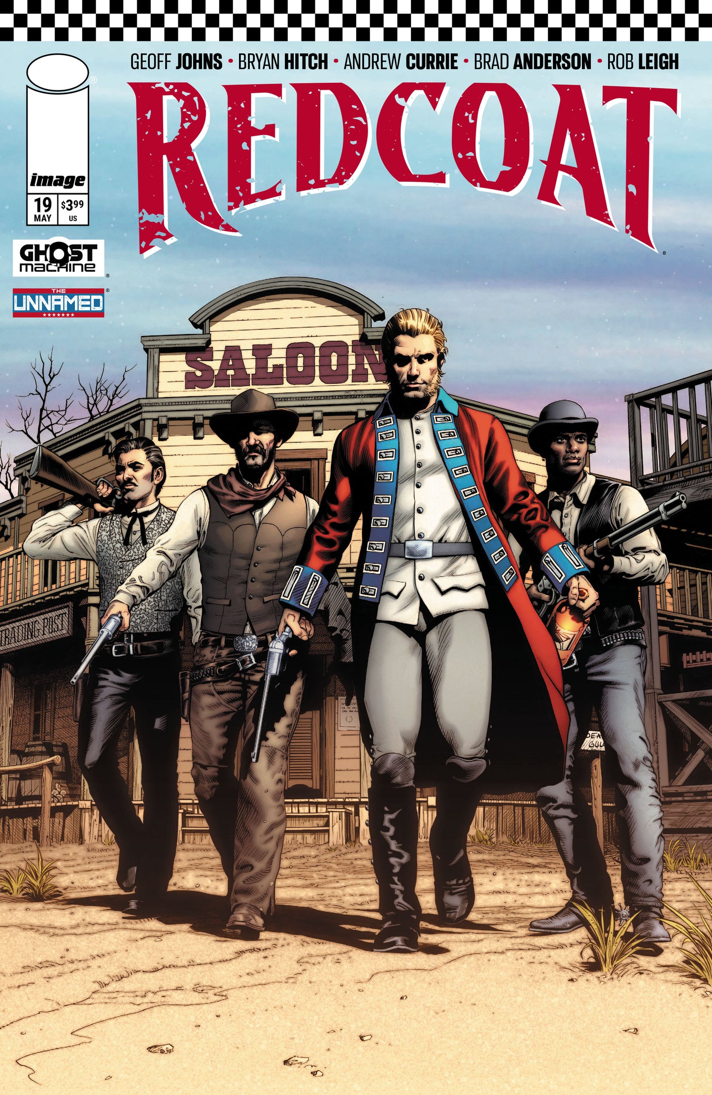 REDCOAT #19 CVR B CHRISTIAN ALAMY & MORRY HOLLOWELL VAR (19 Aug Release)