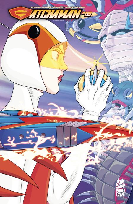 GATCHAMAN #18 CVR B CHRIS BATISTA SABRINA CINTRON TOM CHU VAR (Backorder, Allow 4-5 Weeks)