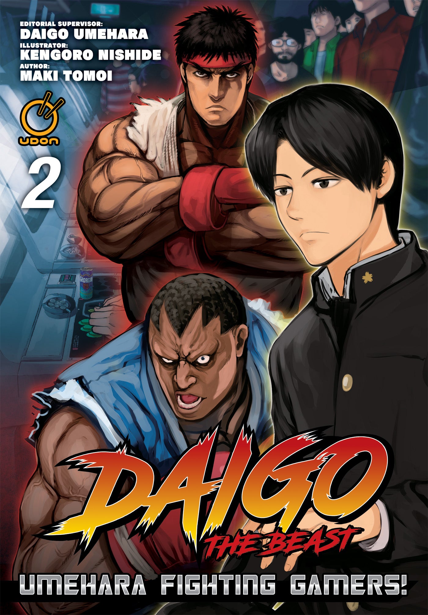 DAIGO THE BEAST UMEHARA FIGHTING GAMERS TP VOL 02 (OF 5) (Backorder, Allow 4-5 Weeks) | UDON ENTERTAINMENT | Comicbookeroo