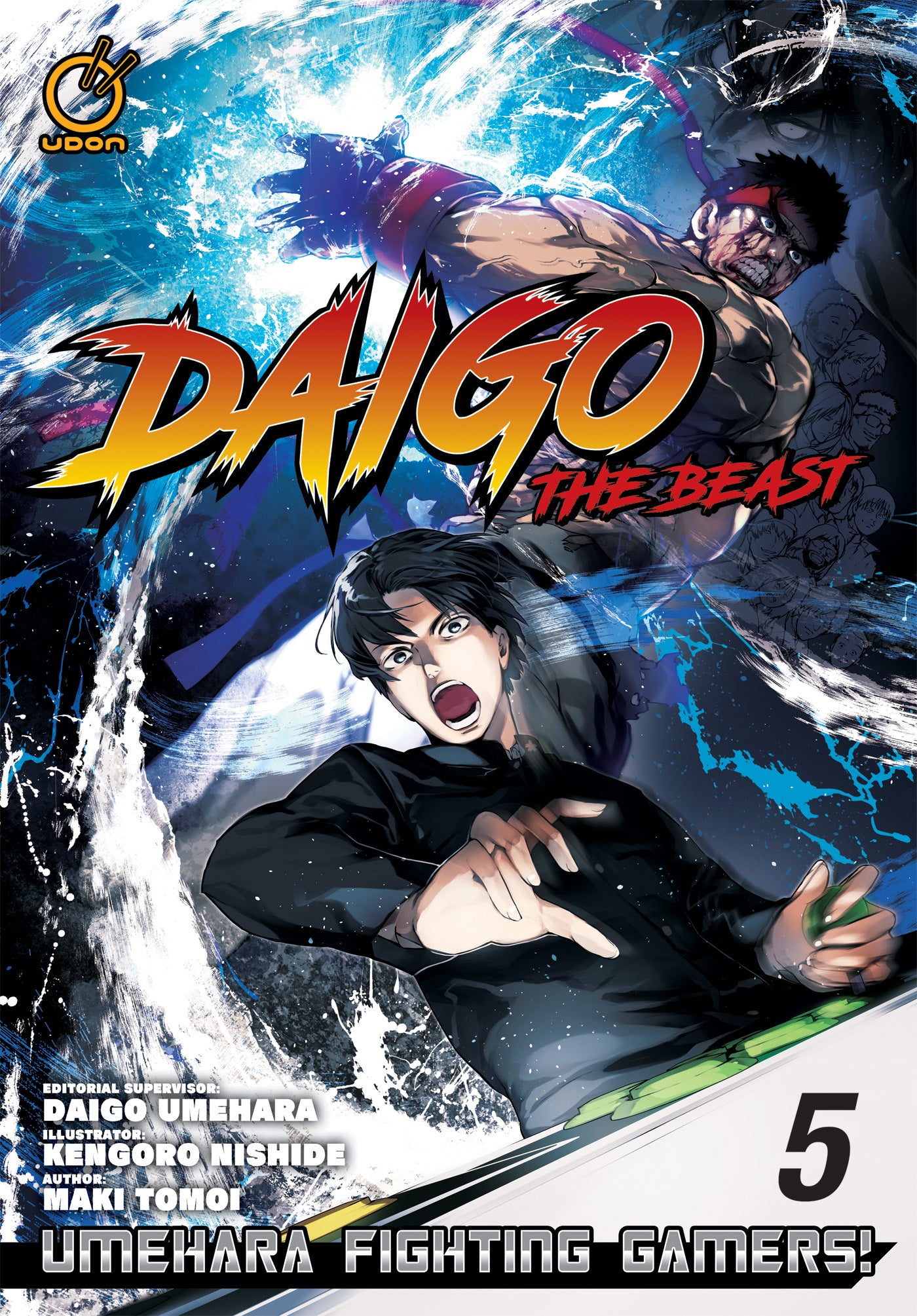 DAIGO THE BEAST UMEHARA FIGHTING GAMERS TP VOL 05 (OF 5) (Backorder, Allow 4-5 Weeks) | UDON ENTERTAINMENT | Comicbookeroo