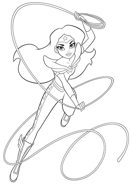 DC SUPER HERO GIRLS A KIDS COLORING BOOK TP (Backorder, Allow 4-5 Weeks)