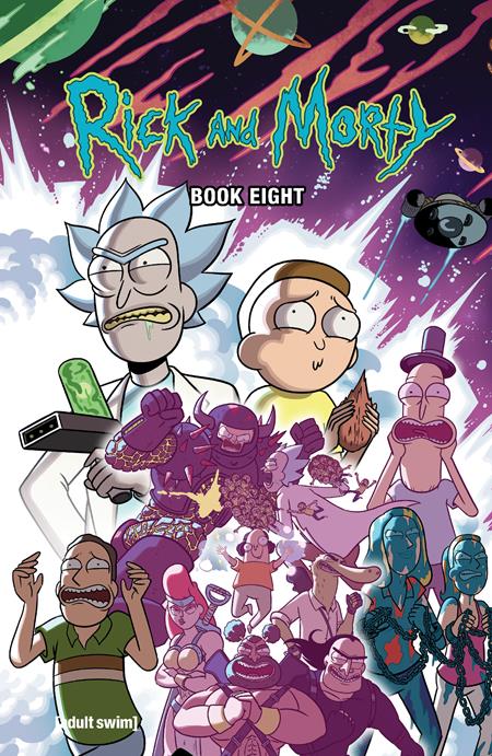 RICK AND MORTY BOOK EIGHT DELUXE EDITION HC (Backorder, Allow 4-5 Weeks)