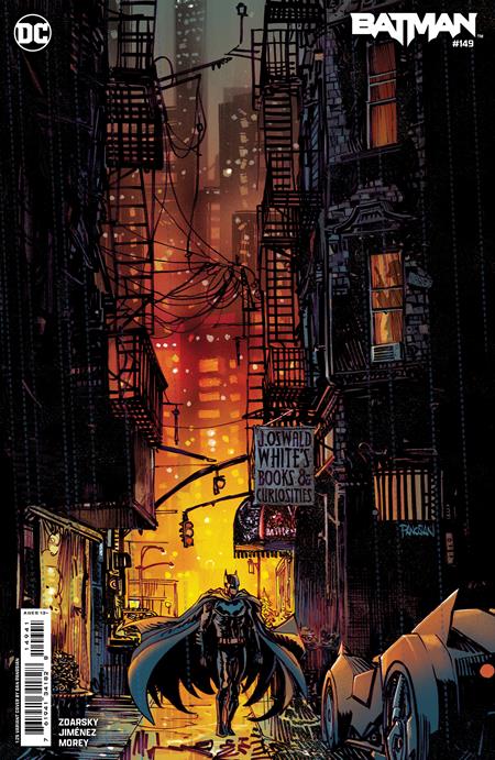 BATMAN #149 CVR D INC 1:25 DAN PANOSIAN CARD STOCK VAR - Comicbookeroo