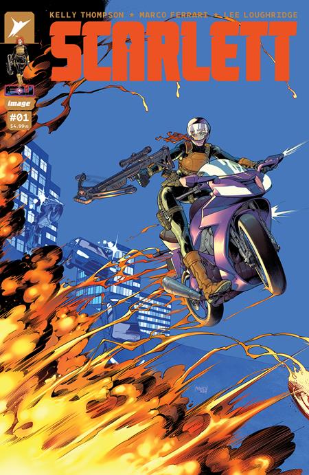 SCARLETT #1 (OF 5) CVR C INC 1:10 GLEB MELNIKOV CONNECTING VAR - Comicbookeroo