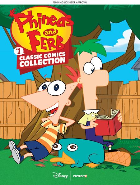 PHINEAS AND FERB CLASSIC COMICS COLLECTION TP VOL 1 (Backorder, Allow 4-5 Weeks)
