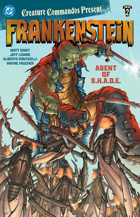 CREATURE COMMANDOS PRESENT FRANKENSTEIN AGENT OF SHADE TP BOOK 02 (Backorder, Allow 4-5 Weeks)