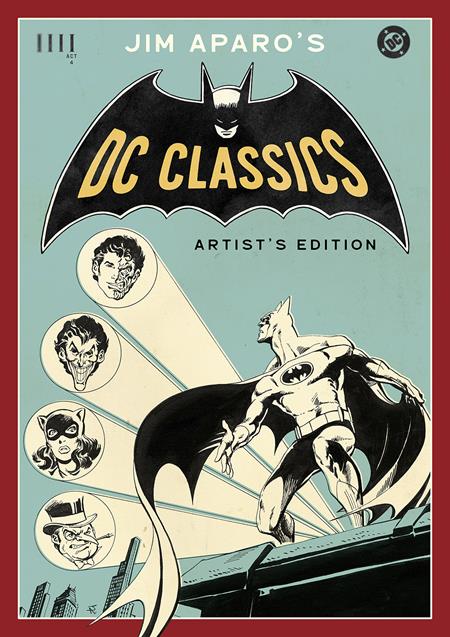 JIM APAROS DC CLASSICS ARTISTS EDITION HC JIM APARO CVR (Backorder, Allow 4-5 Weeks)