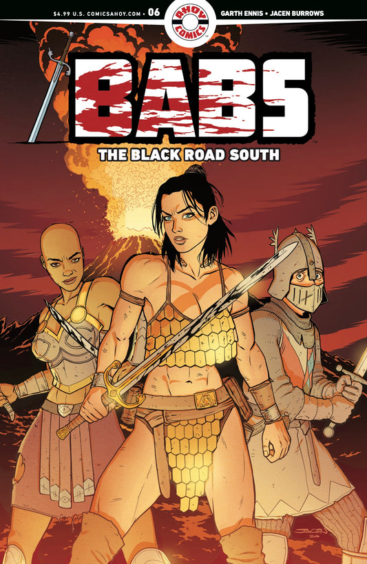 BABS THE BLACK ROAD SOUTH #6 (OF 6) CVR A JACEN BURROWS (MR) (19 Aug Release)