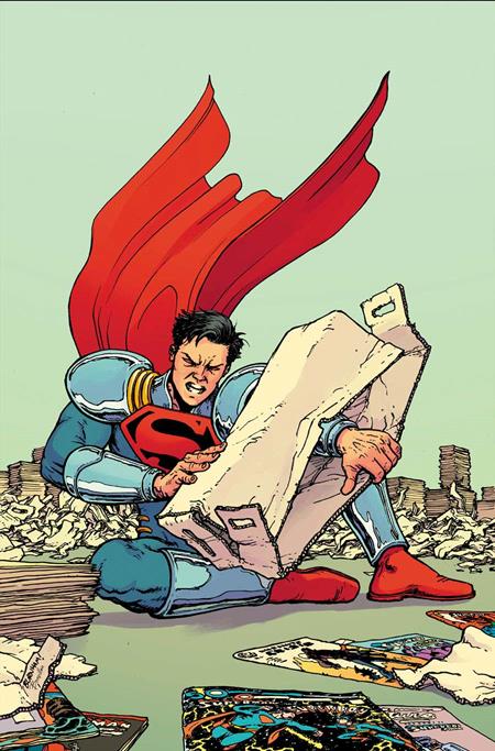 SUPERMAN #39 CVR D CHRIS BURNHAM CARD STOCK VAR (THE REIGN OF THE SUPERBOYS) (24 Jun Release)