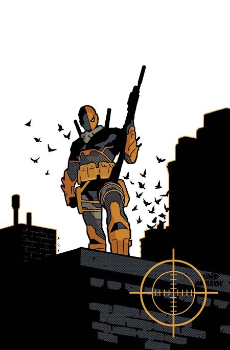 DEATHSTROKE THE TERMINATOR #4 CVR C DAVID AJA CARD STOCK VAR
