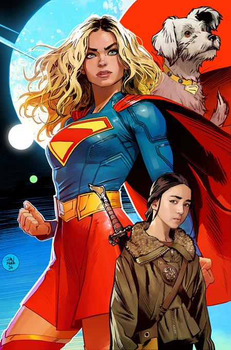 BATMAN SUPERMAN WORLDS FINEST #52 CVR D DAN MORA SUPERGIRL MOVIE CARD STOCK VAR (17 Jun Release)