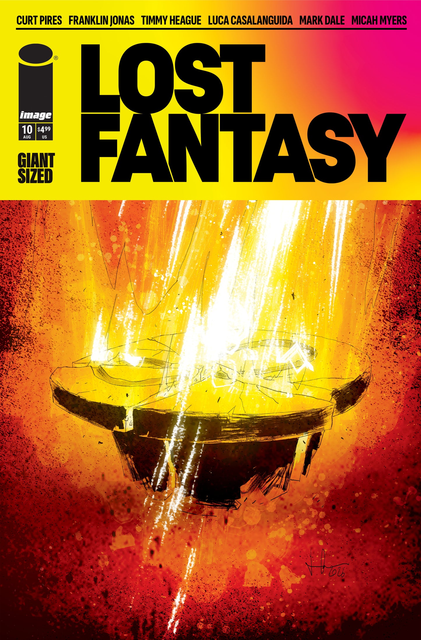 LOST FANTASY #11 CVR A LUCA CASALANGUIDA (05 Aug Release)