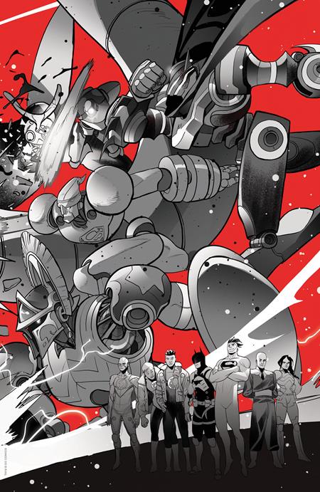 DC MECH #1 (OF 6) CVR C TEAM BALDEMAR RIVAS WRAPAROUND CARD STOCK VAR - Comicbookeroo
