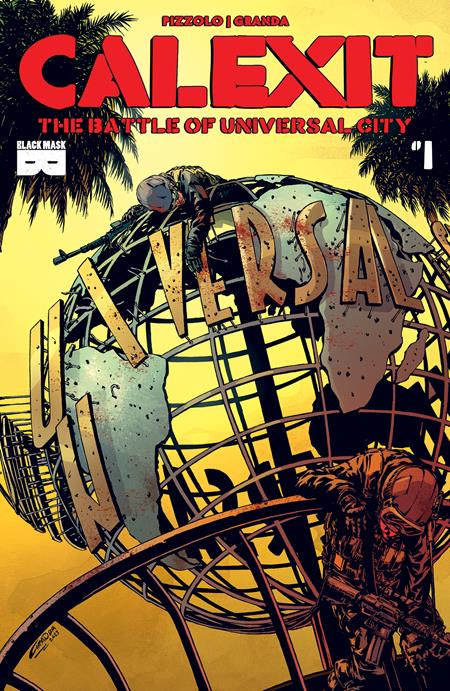 CALEXIT THE BATTLE OF UNIVERSAL CITY #1 (OF 3) CVR A C GRANDA (MR) (Limit 1 per person) (11 Sep Release) - Comicbookeroo