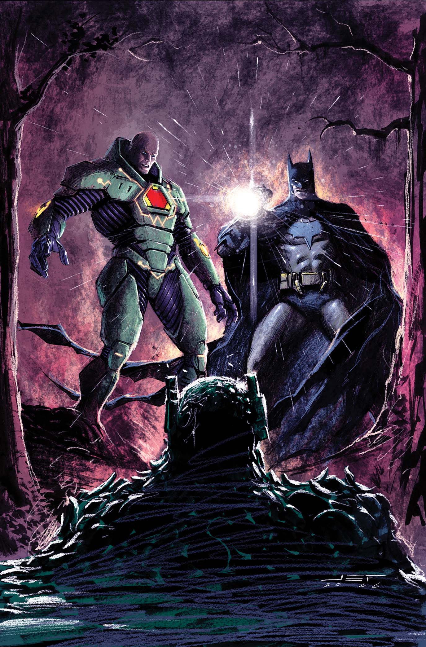 JUSTICE LEAGUE KNIGHT VISION SPECIAL #1 (ONE SHOT) CVR B JUAN FERREYRA CARD STOCK VAR (29 Jul Release)