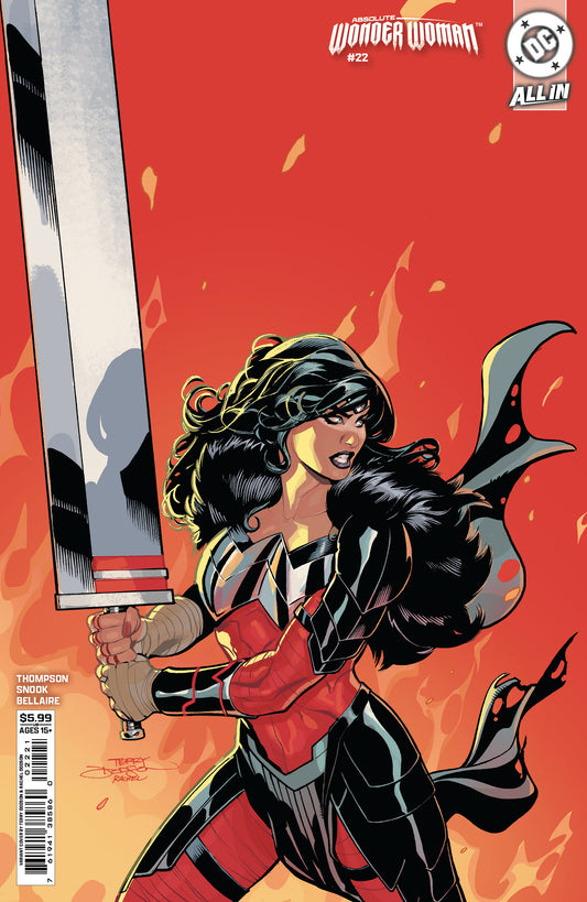 ABSOLUTE WONDER WOMAN #22 CVR B TERRY DODSON CARD STOCK VAR (22 Jul Release)