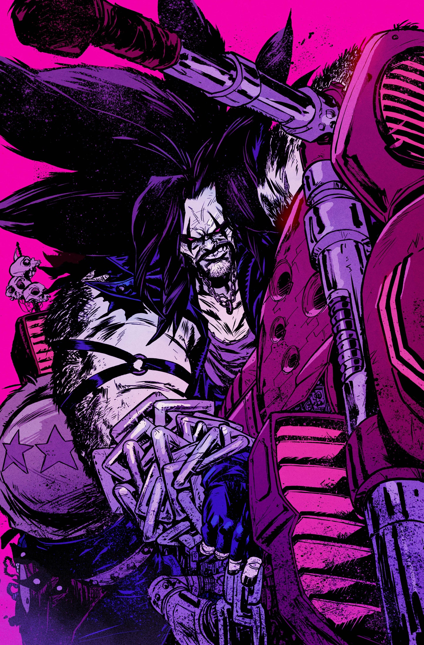 LOBO #5 CVR B SANFORD GREENE CARD STOCK VAR (15 Jul Release)