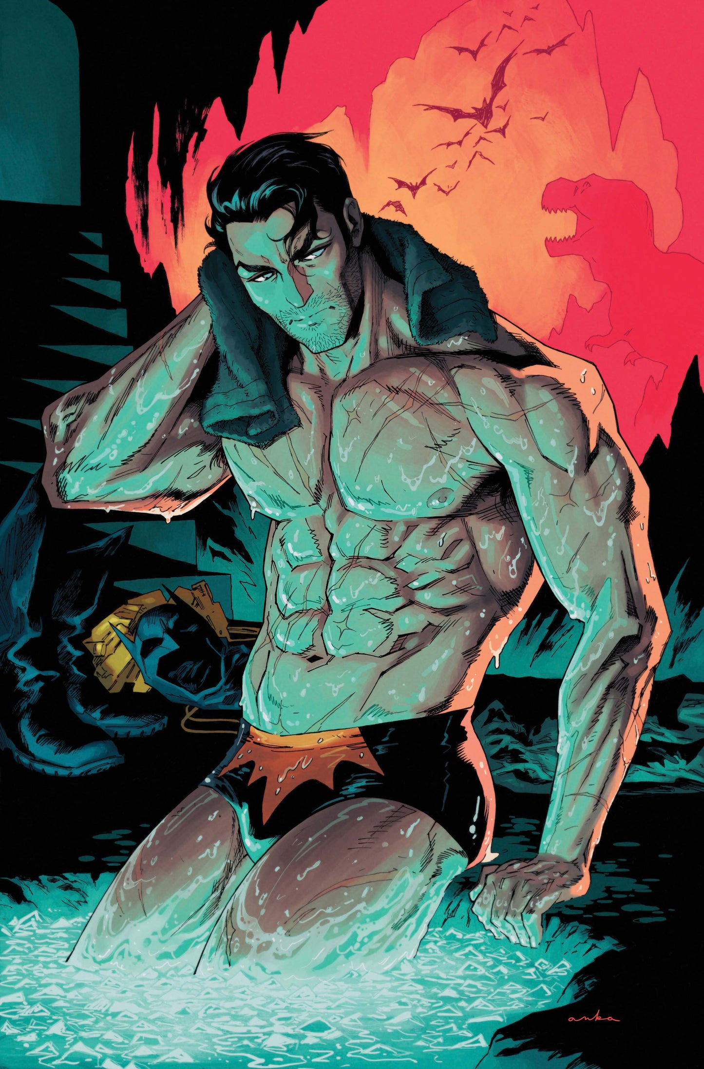 BATMAN #11 CVR F CHRIS ANKA SWIMSUIT CARD STOCK VAR (01 Jul Release)