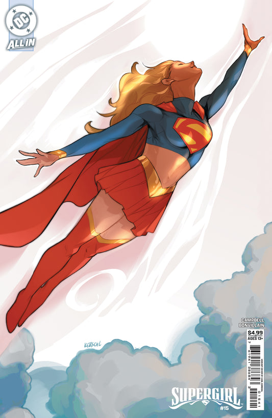 SUPERGIRL #15 CVR D KARL KERSCHL CARD STOCK VAR (THE REIGN OF THE SUPERBOYS) (08 Jul Release)