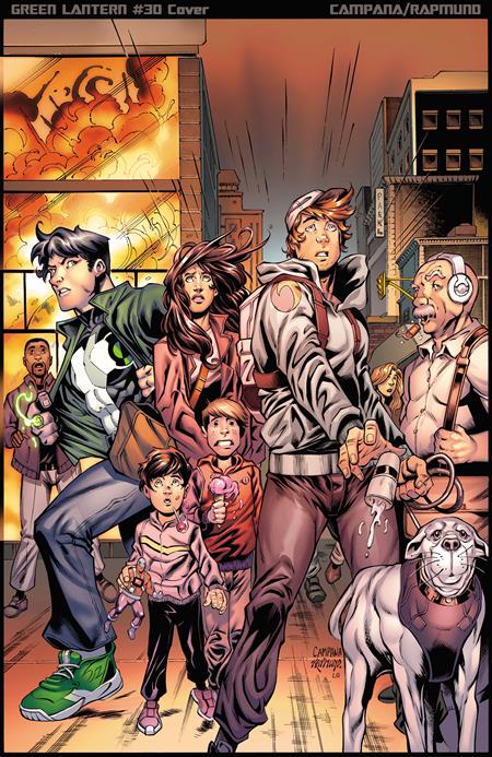 GREEN LANTERN #37 CVR C CHRIS CAMPANA & NORM RAPMUND CARD STOCK VAR (22 Jul Release)