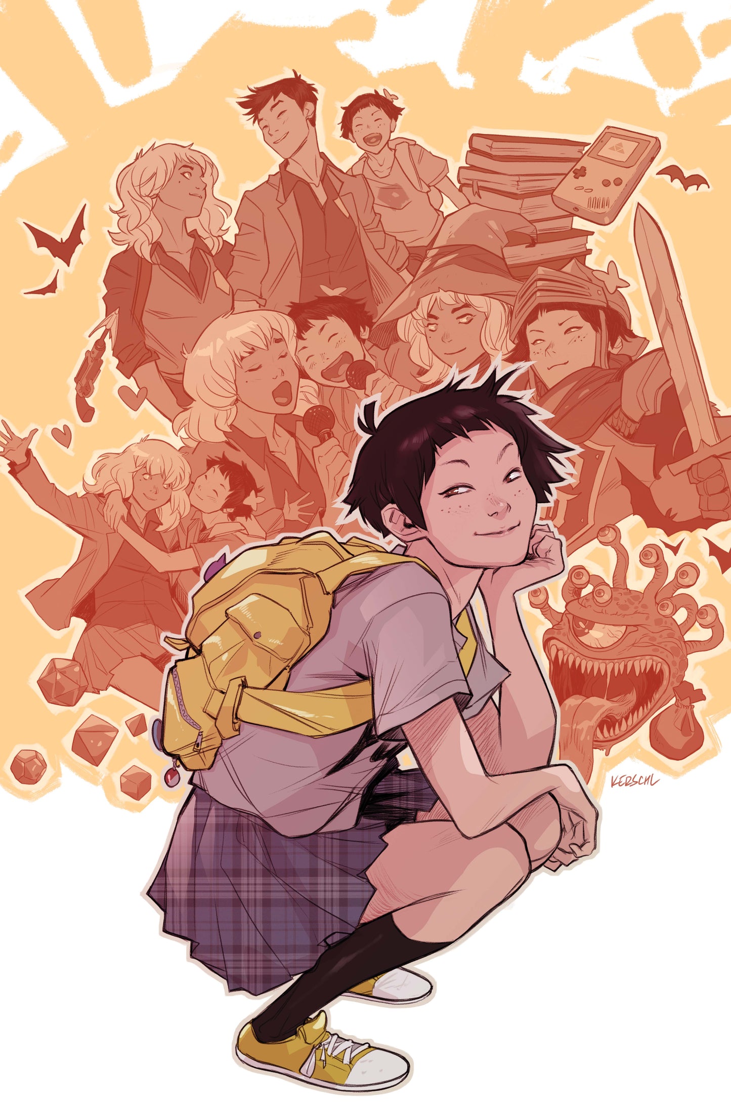 GOTHAM ACADEMY FIRST YEAR #6 (OF 6) CVR A KARL KERSCHL (29 Jul Release)