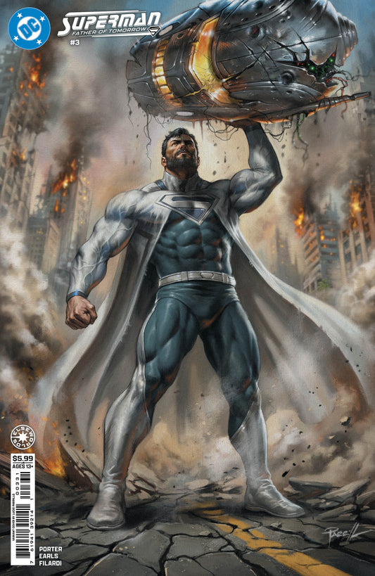 SUPERMAN FATHER OF TOMORROW #3 (OF 6) CVR C LUCIO PARRILLO CARD STOCK VAR (22 Jul Release)