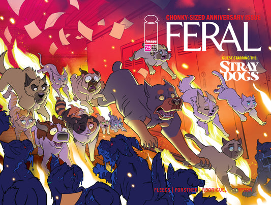 FERAL #25 CVR A TONY FLEECS & TRISH FORSTNER WRAPAROUND (29 Jul Release)