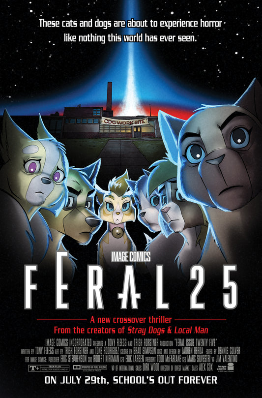 FERAL #25 CVR B TONE RODRIGUEZ & ALLEN PASSALAQUA FACULTY HOMAGE VAR (29 Jul Release)