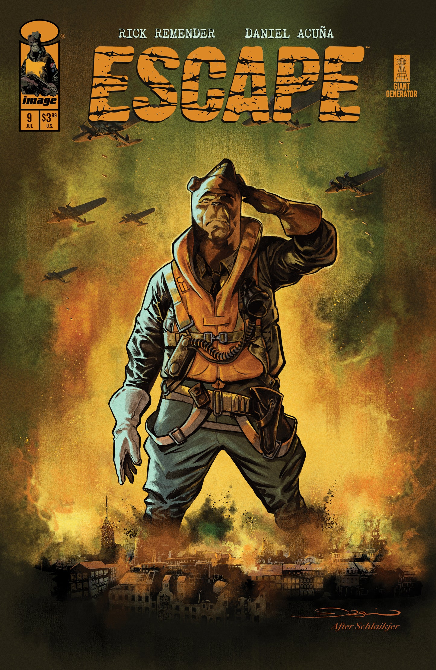 ESCAPE #9 CVR B FERNANDO DAGNINO VAR | IMAGE COMICS | Comicbookeroo