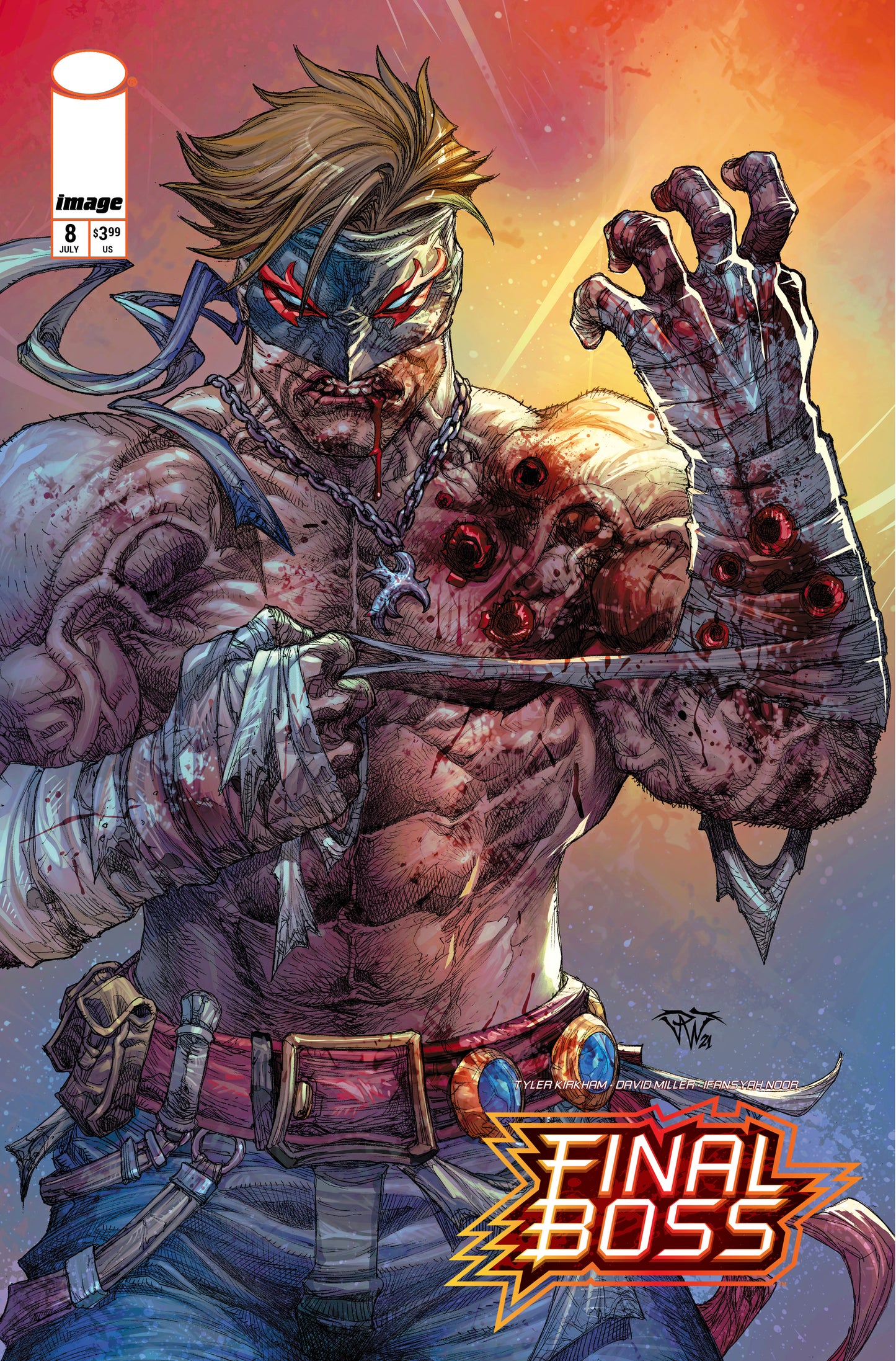 FINAL BOSS #8 CVR B PAOLO PANTALENA VAR (MR) (22 Jul Release)