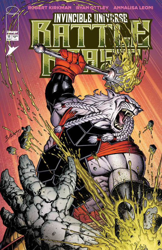 INVINCIBLE UNIVERSE BATTLE BEAST #11 CVR B MARK BAGLEY & RICHARD ISANOVE VAR (15 Jul Release)
