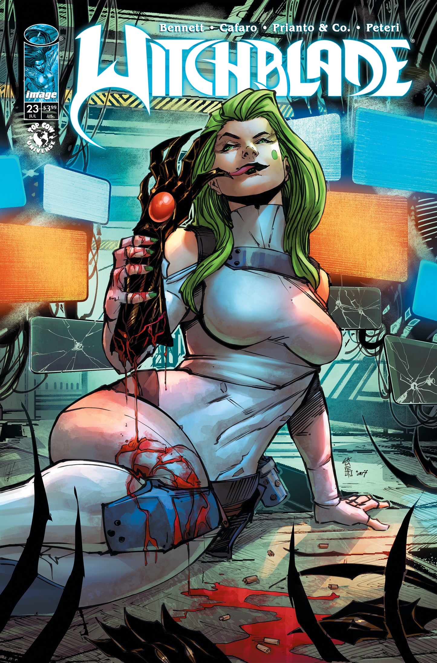 WITCHBLADE #23 CVR A GIUSEPPE CAFARO & ARIF PRIANTO (MR) (08 Jul Release)
