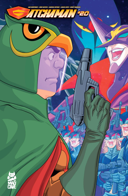 GATCHAMAN #20 CVR B CHRIS BATISTA SABRINA CINTRON CONNECTING VAR (29 Jul Release)