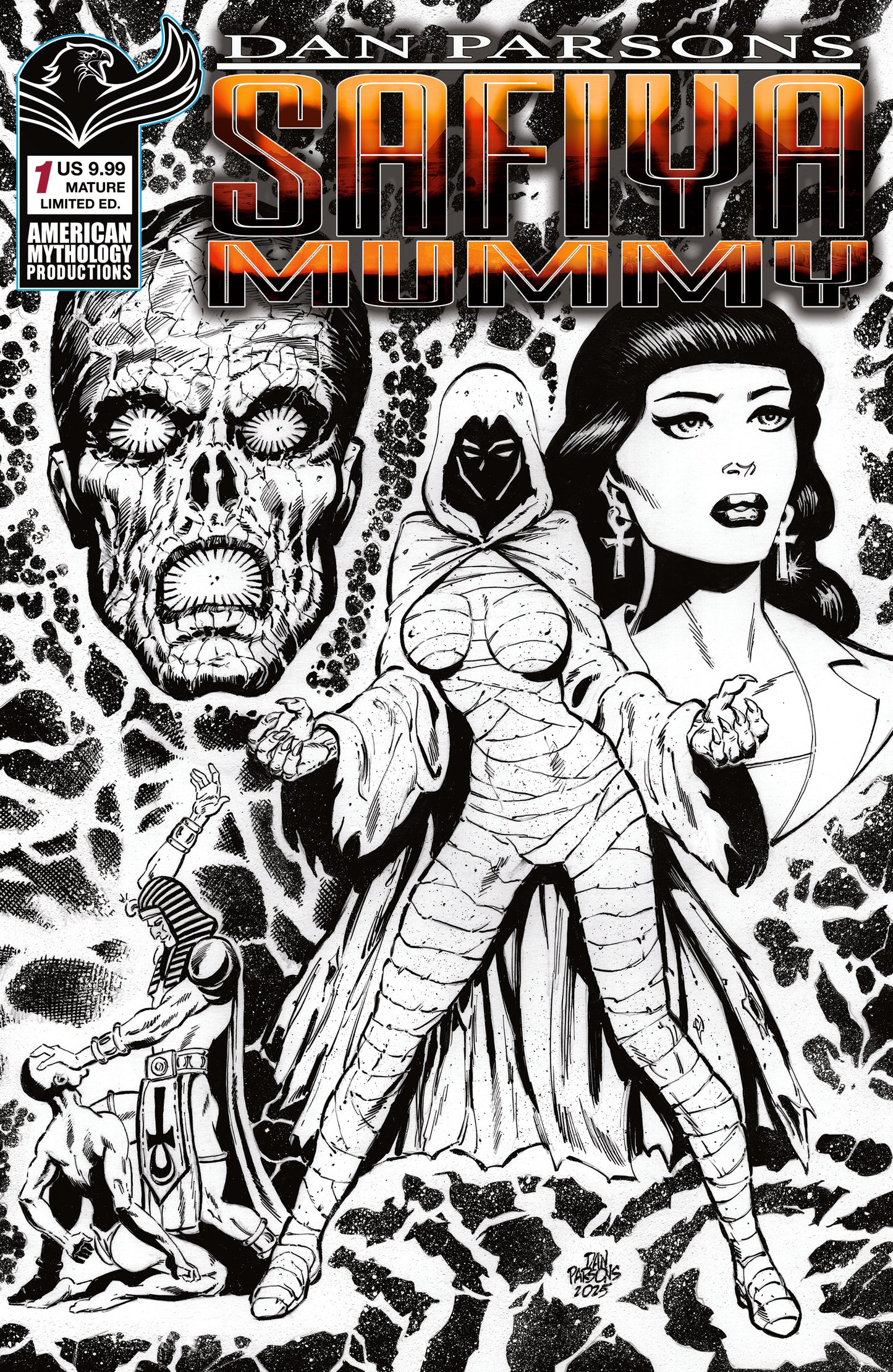 DAN PARSONS SAFIYA MUMMY #1 CVR C DAN PARSONS LIMITED EDITION VAR (MR) (29 Jul Release)