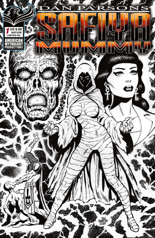 DAN PARSONS SAFIYA MUMMY #1 CVR C DAN PARSONS LIMITED EDITION VAR (MR) (29 Jul Release)