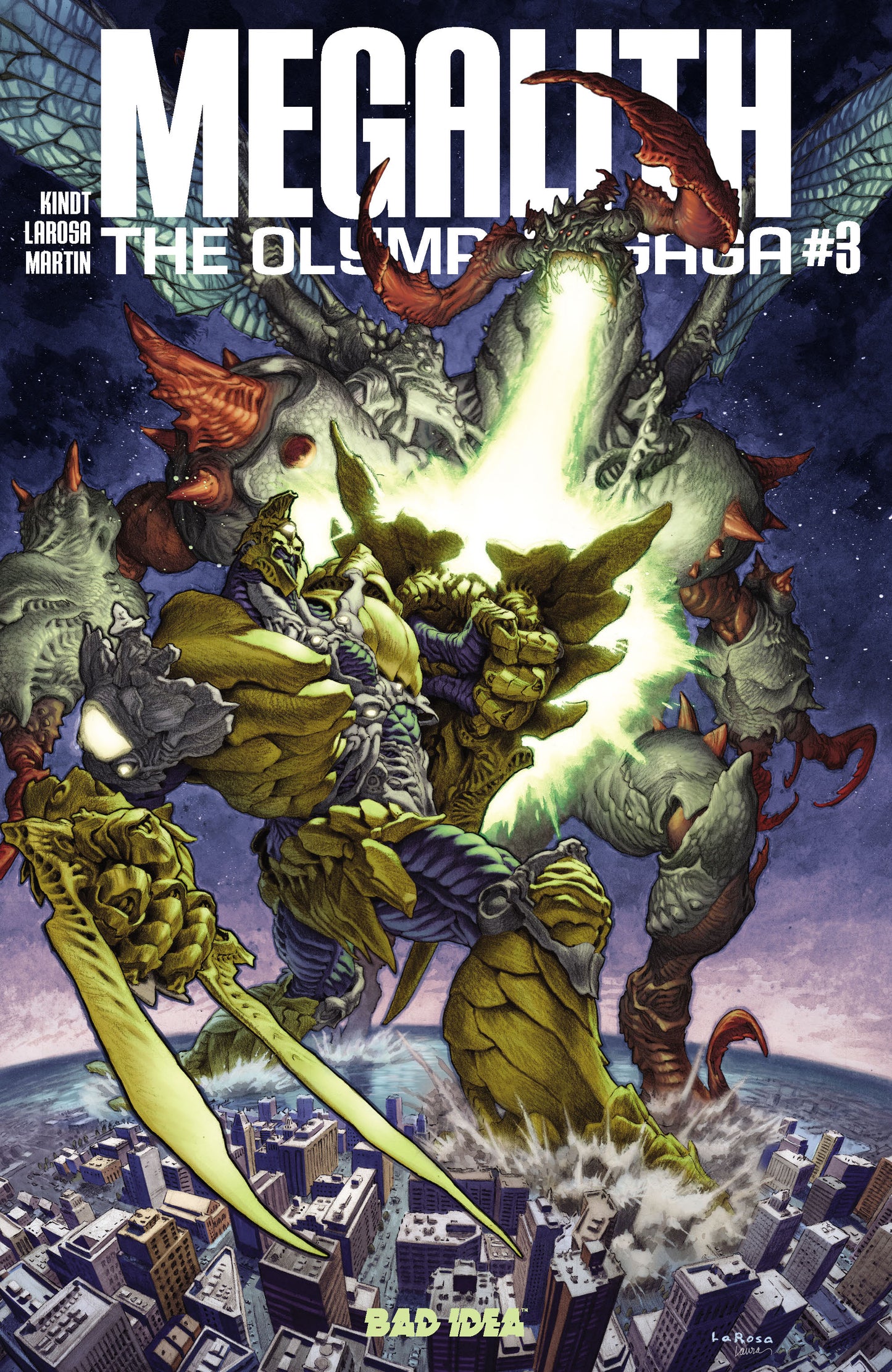 OLYMPUS SAGA MEGALITH #3 (OF 3) CVR A LEWIS LAROSA (19 Aug Release)