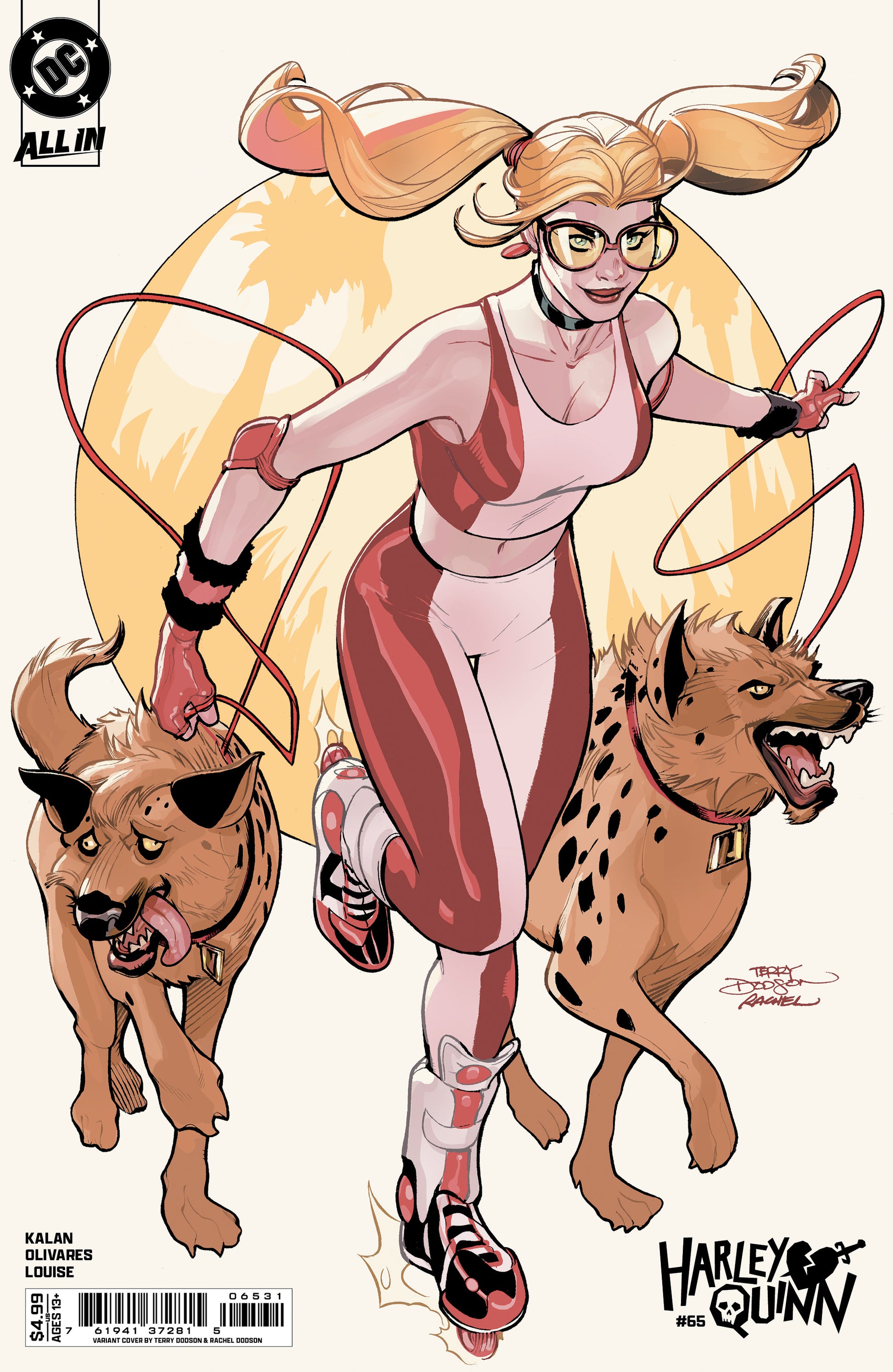 HARLEY QUINN #65 CVR C TERRY DODSON & RACHEL DODSON CARD STOCK VAR | DC COMICS | Comicbookeroo