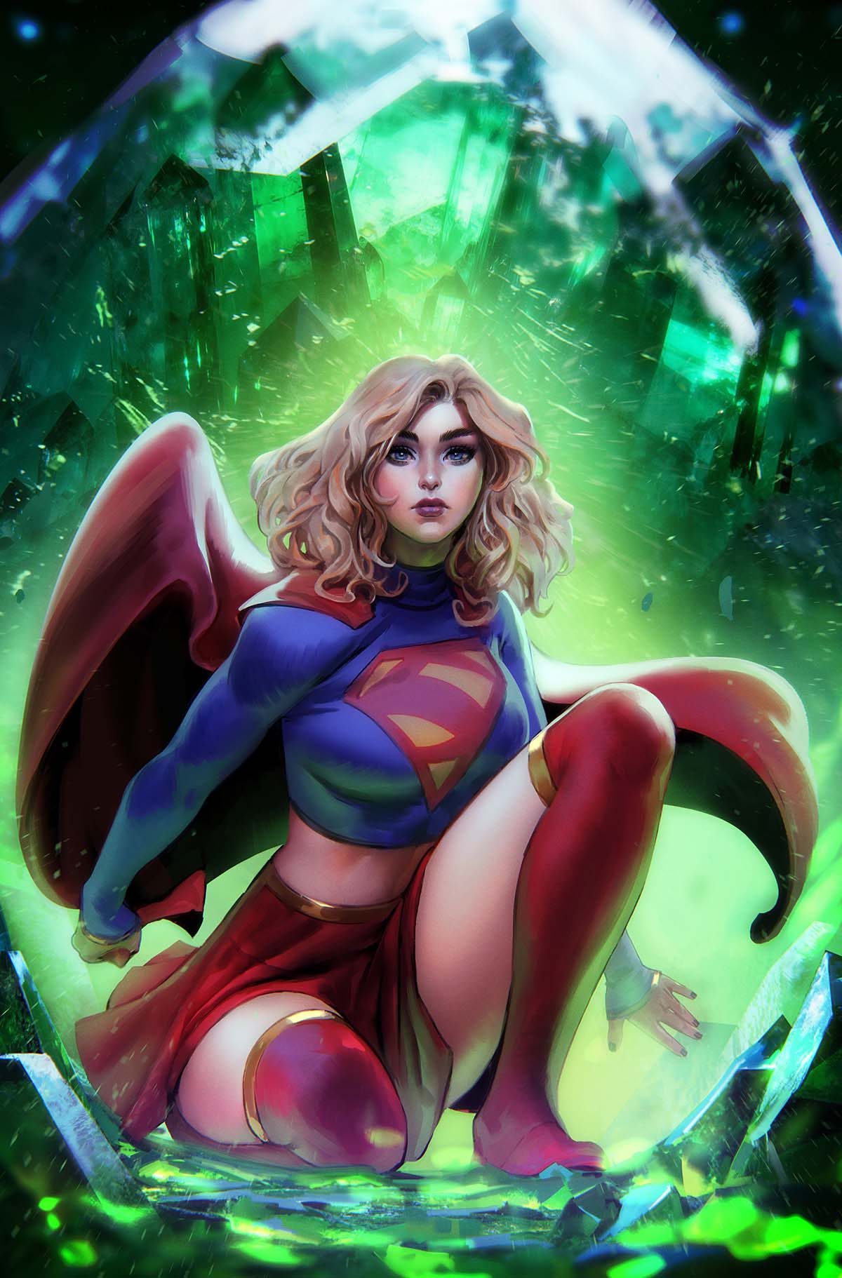 SUPERGIRL #16 CVR B NOOBOVICH CARD STOCK VAR (KINGDOM OF ZOD) (12 Aug Release)